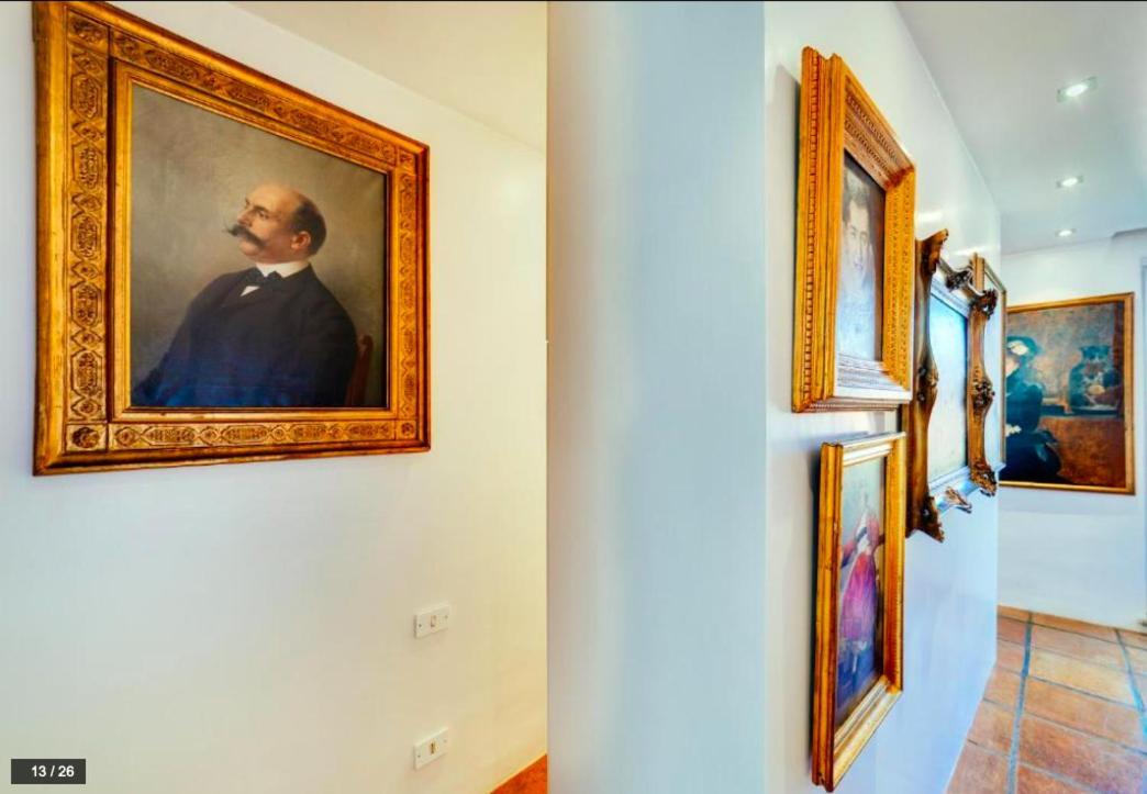 Luxury Art Apartment In Trastevere With Terrace Rom Eksteriør billede