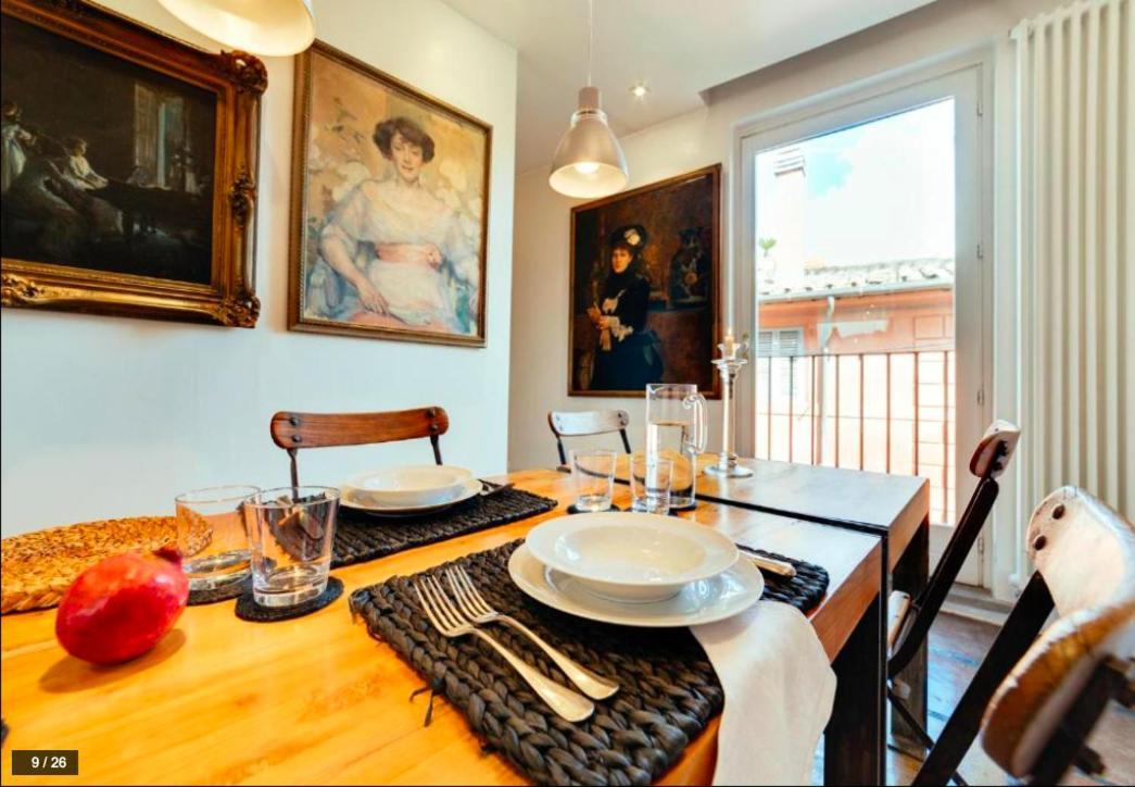 Luxury Art Apartment In Trastevere With Terrace Rom Eksteriør billede