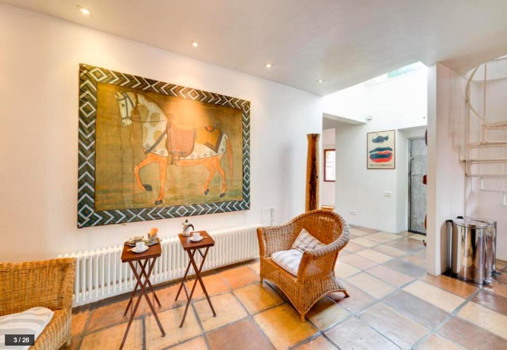 Luxury Art Apartment In Trastevere With Terrace Rom Eksteriør billede